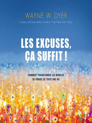 cover image of Les excuses, ça suffit !